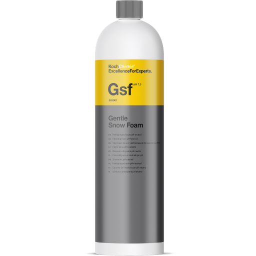 Koch Chemie Gentle Snow Foam (GSF) – pH Neutral Pre-Wash Soap