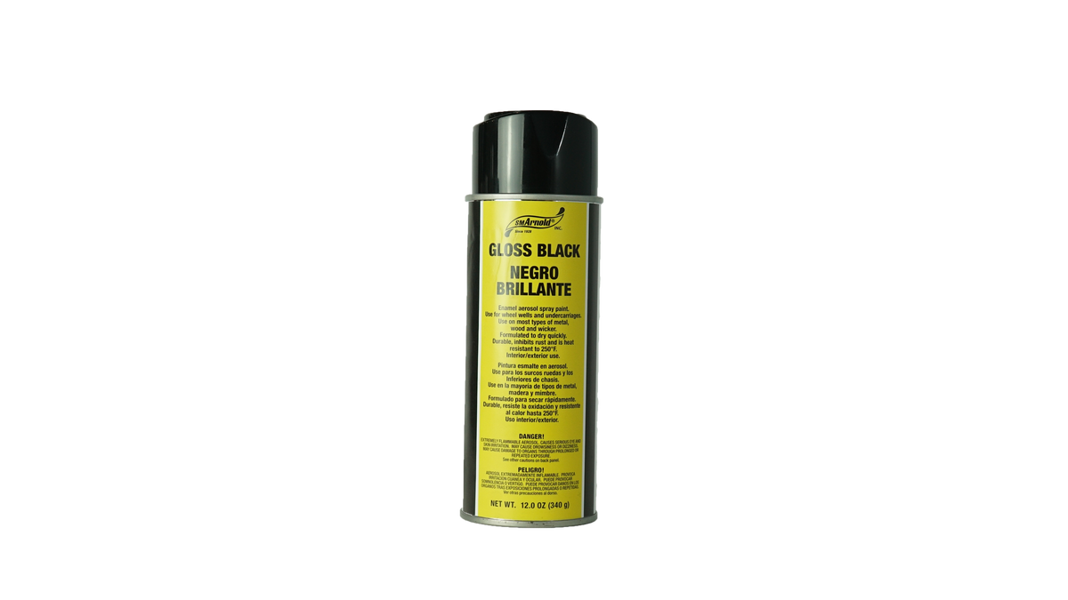 SM Arnold Gloss Black 12 oz.