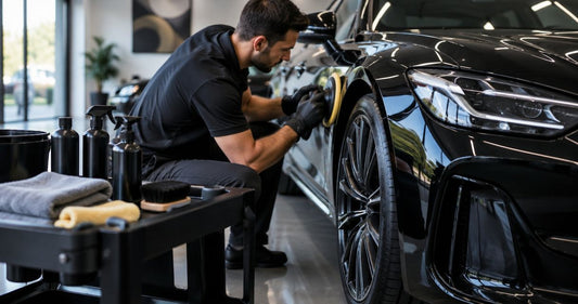 Detailing products for luxury car concierge services