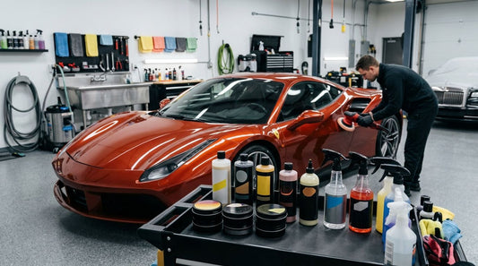 Detailing products for exotic and supercar owners