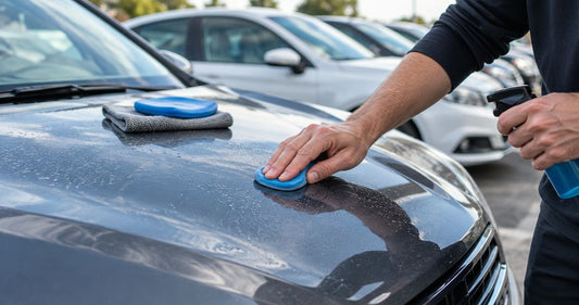 Best clay bars for removing overspray on used car lot vehicles