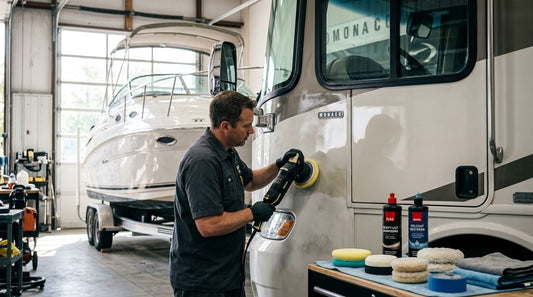 Best paint correction kits for RV and boat gelcoat