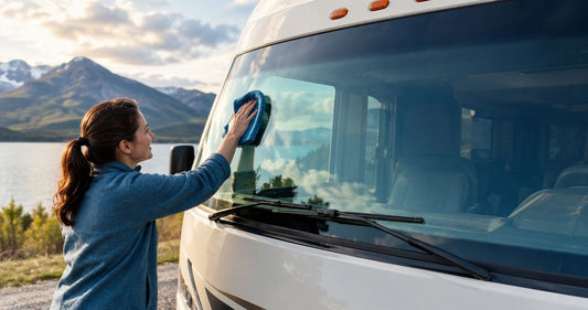 Best glass coatings for RV windshields on long road trips