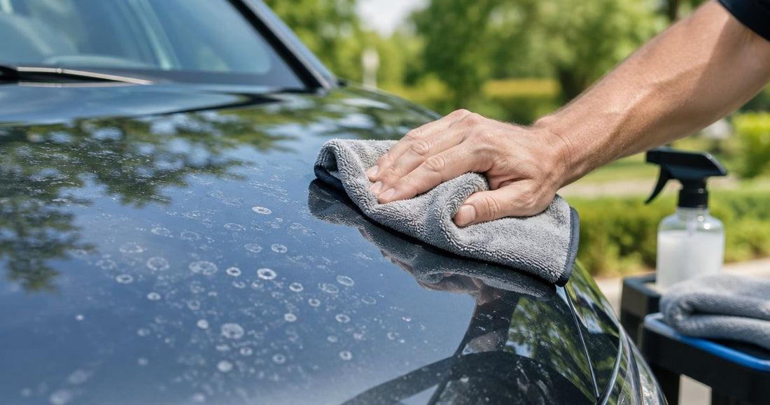 How to remove bird dropping etching from clear coat