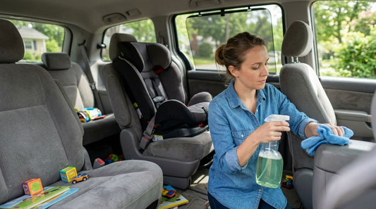 Best interior cleaners for daycare and rideshare family vehicles