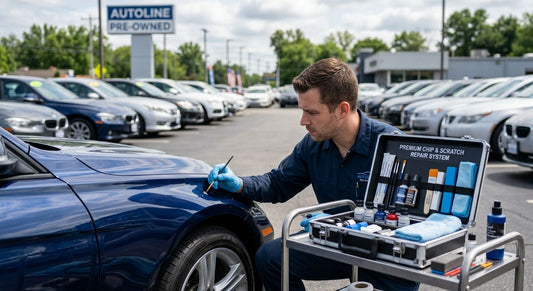 Best chip and scratch touch-up paint systems for used car lots