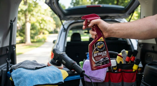 Quik detailer sprays for professional detailers on the go
