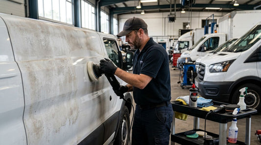 Correction compounds for fleet vehicles with heavy oxidation