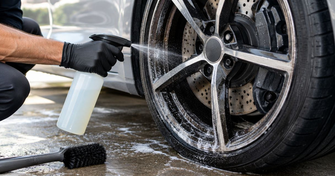 Detailing products for EV owners with regenerative brake dust
