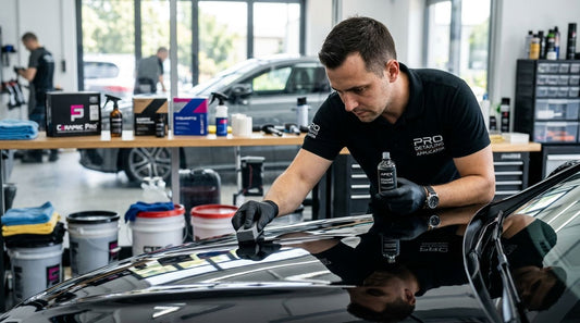 Professional-grade ceramic coating kits for detailing businesses