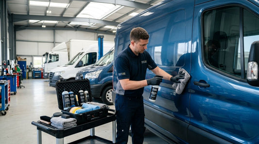 Ceramic coating maintenance kits for fleet management companies