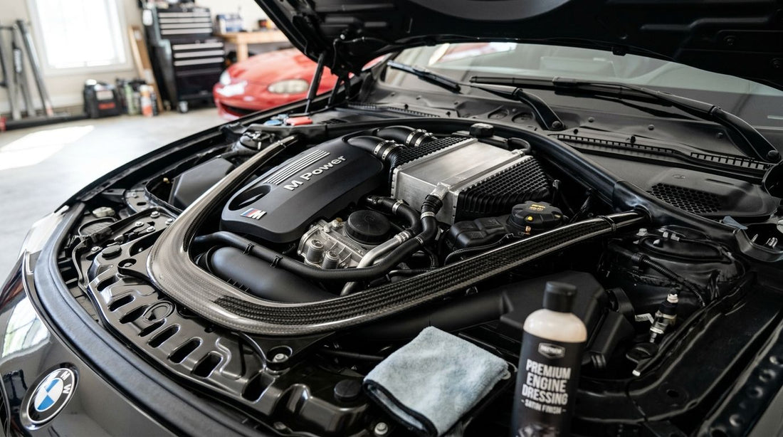 Best engine bay dressing for a non-greasy detailed shine