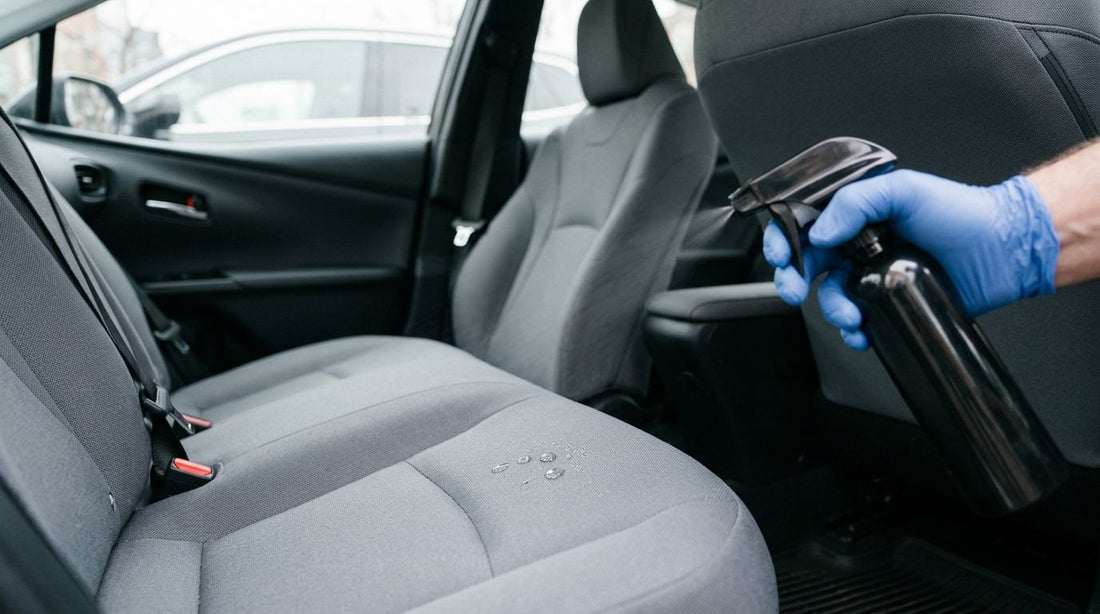 Upholstery protectant for rideshare and fleet interiors