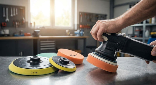 How to choose the right backing plate size for your polisher