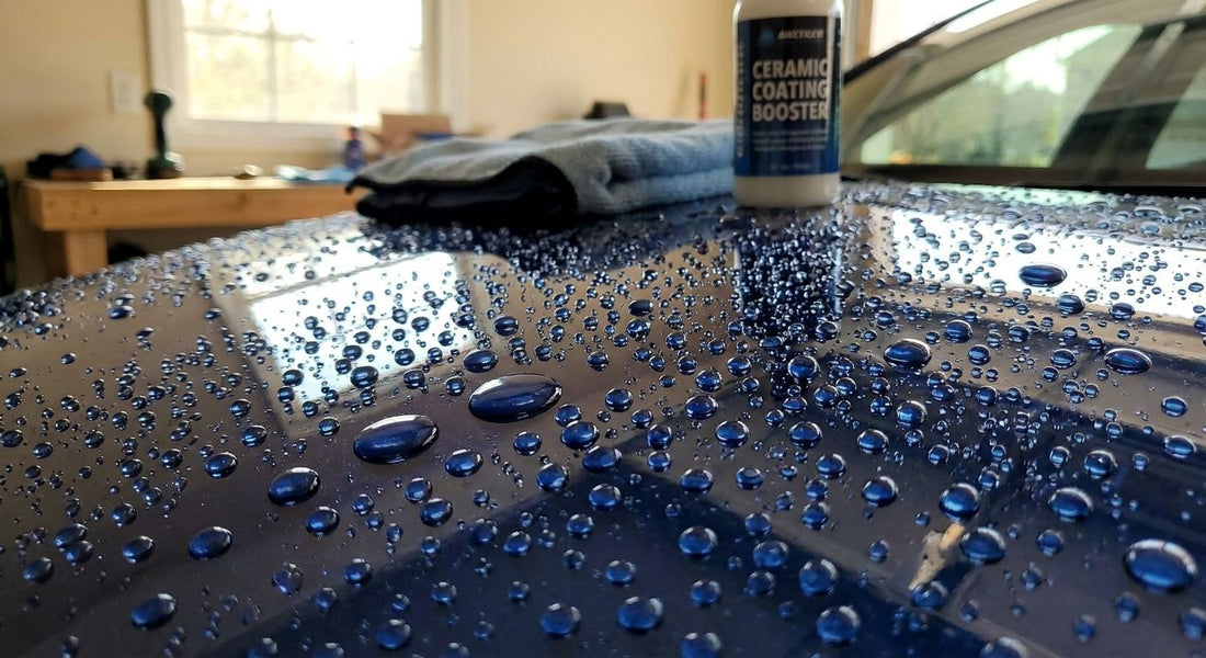 Ceramic coating boosters for stronger hydrophobic beading