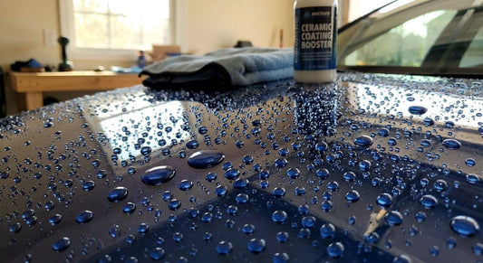 Ceramic coating boosters for stronger hydrophobic beading