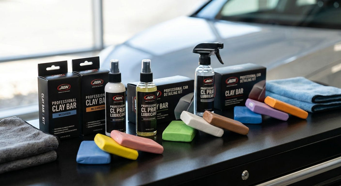 Best clay bar kits for removing bonded paint contaminants