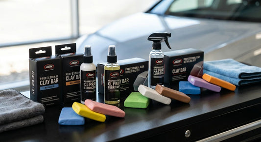 Best clay bar kits for removing bonded paint contaminants