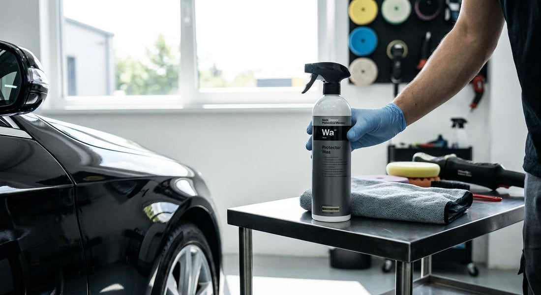 Protector wax for detailing businesses offering quick upsells