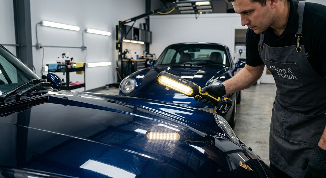 Best LED inspection lights for spotting swirls during polishing