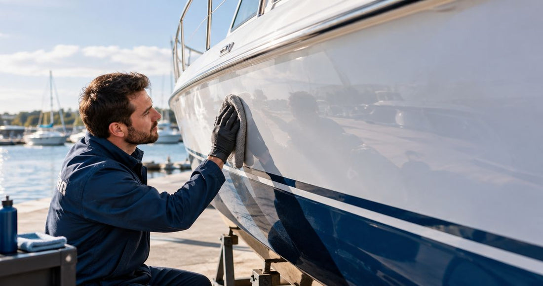 Ceramic coatings for boat hulls and gelcoat protection