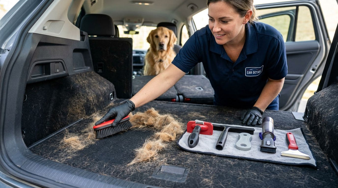 Best pet hair removal tools for detailing interiors