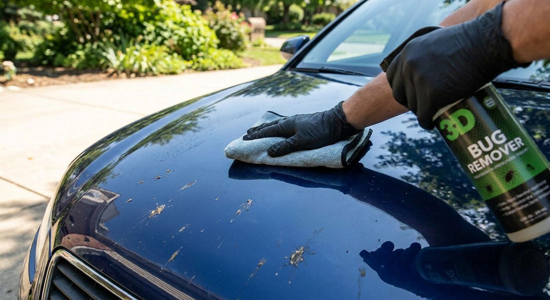 How to remove bug splatter without damaging clear coat
