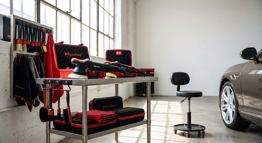 Maxshine tools for professional detailing shop setups