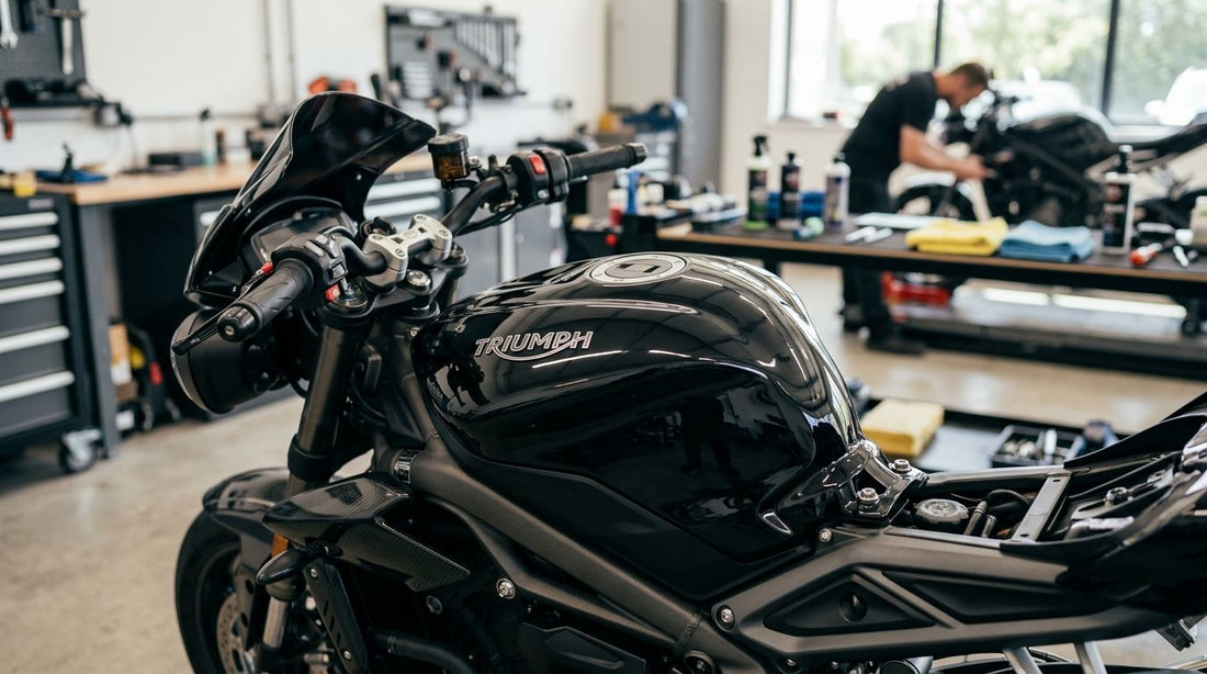 Ceramic coating for motorcycle tanks and fairings