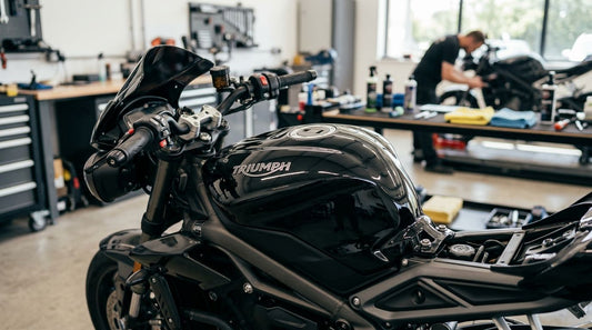Ceramic coating for motorcycle tanks and fairings