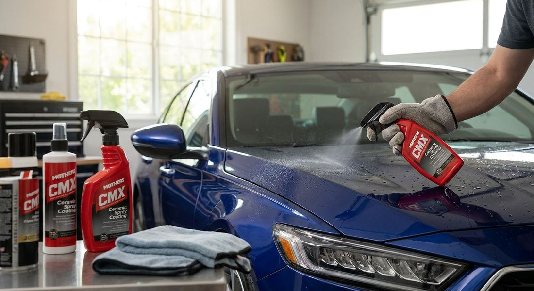 Ceramic spray coating for daily driver maintenance