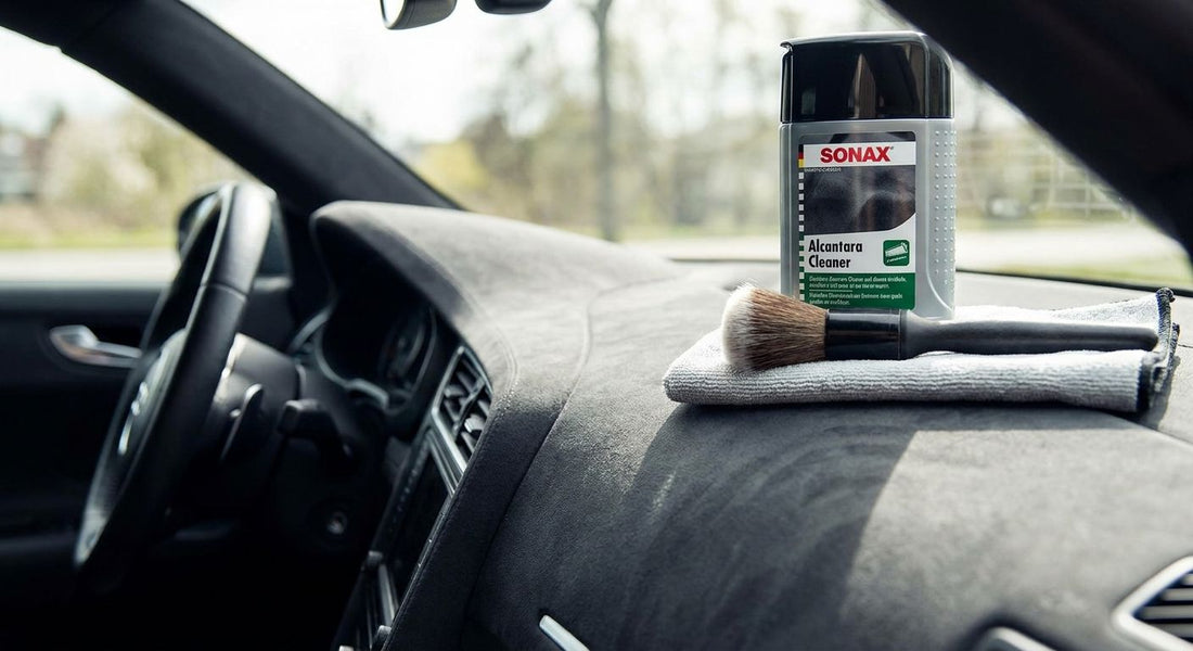 How to clean alcantara interior trim without water stains