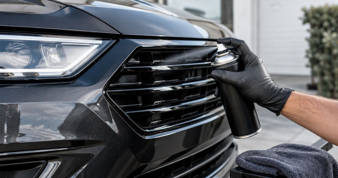 Best gloss black trim spray paint for automotive detailing