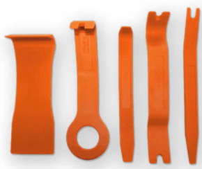 5 Piece Fastener & Molding Remover Set - Detailing World ATL