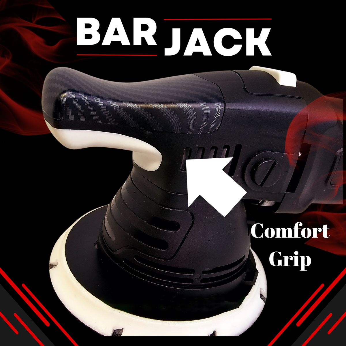 BarJack 15mm Random Orbital Polisher