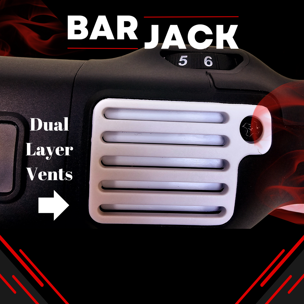 BarJack 15mm Random Orbital Polisher