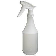 32 oz bottle with general use sprayer for applying automotive detailing chemicals, cleaners, dressings, and maintenance products