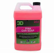 3D Pink Car Soap Action