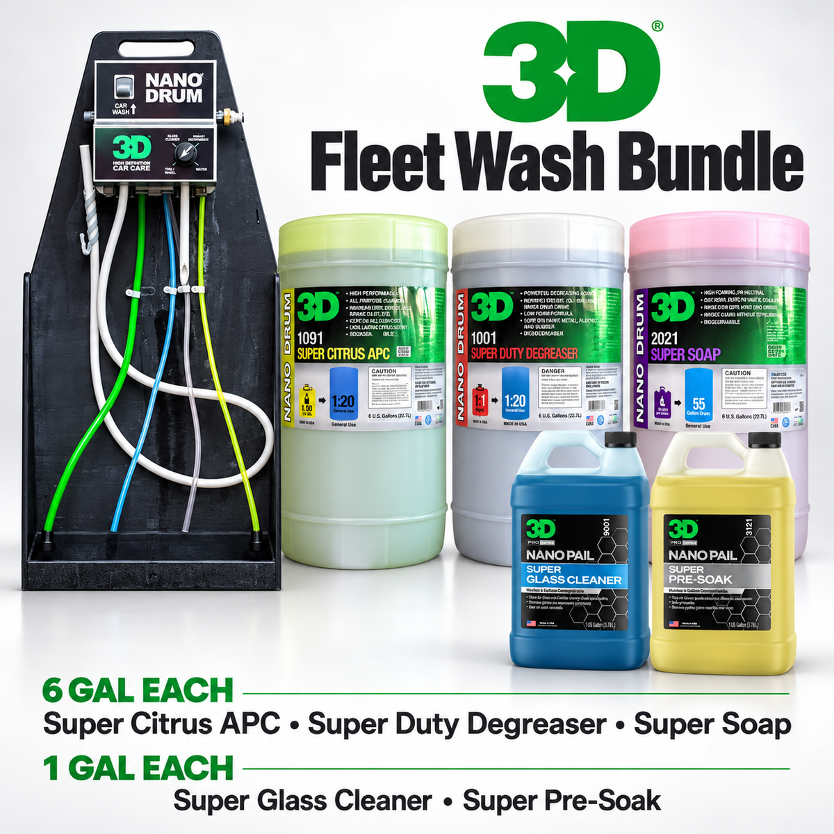 3D Dilution System 6-Gallon Bundle