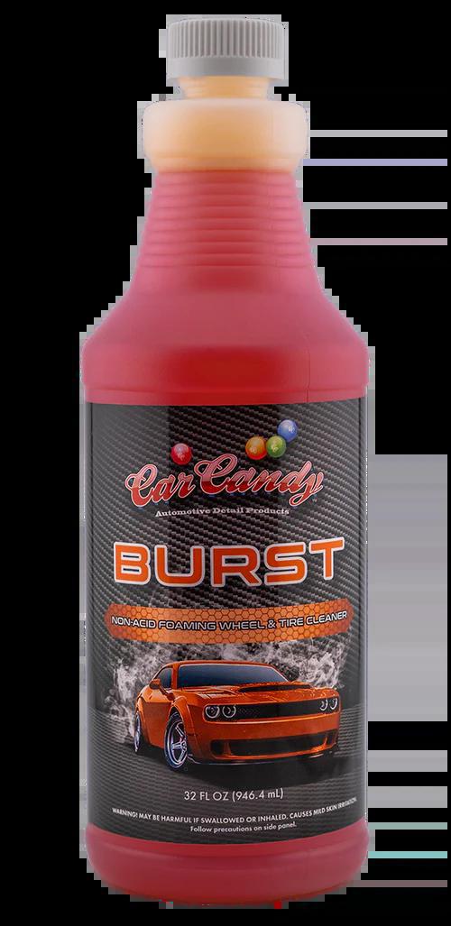 Car Candy Burst Non-Acid Foaming Wheel Cleaner 32oz Action