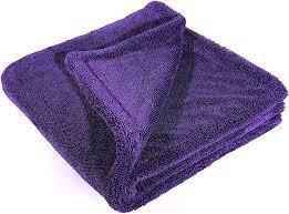 Maxshine Purple Duo Twisted Drying Towel 24X36 Action