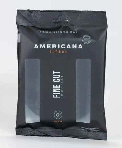 Americana Fine Cut Polishing Foam Pad (black) Available in 3" & 5" & 6"