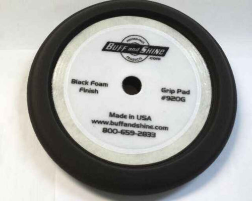 Buff and Shine 9" Foam Grip Pad w/ Center Tee Action