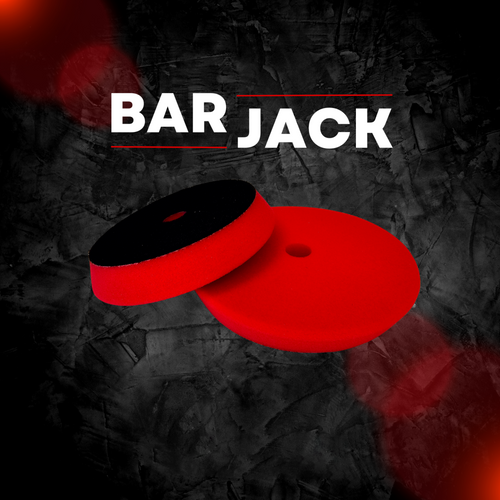BarJack Red Ultra Fine Finish Foam Pad
