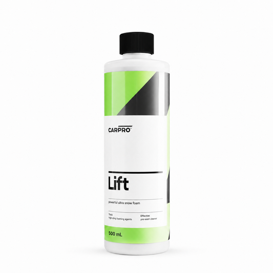 CarPro Lift snow foam alkaline pre wash. 