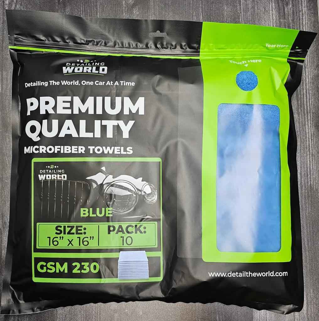 Detailing World Microfiber Towels -10Pack