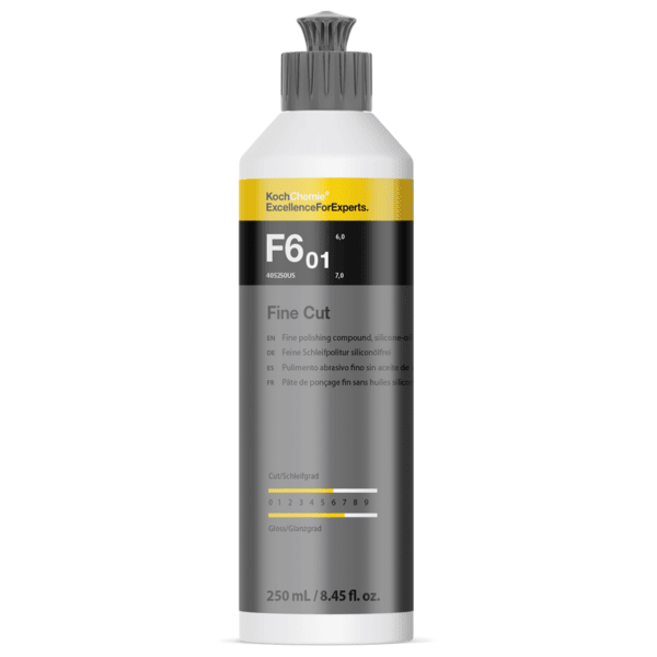 Koch Chemie F6 01 (Fine Cut Compound) 250ml - Detailing World ATL
