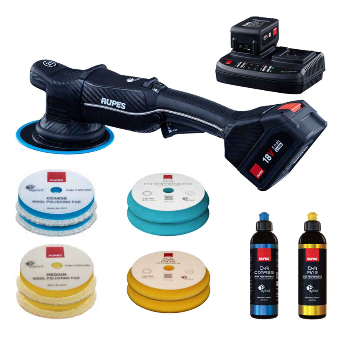 Rupes BIGFOOT iBRID POLISHER HLR 21