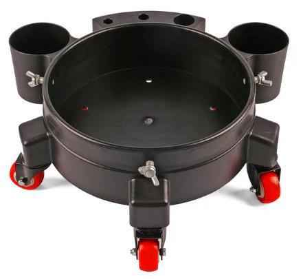 MaxShine Rolling Bucket Dolly Action