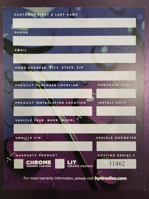 Hydrosilex LIT Warranty Action